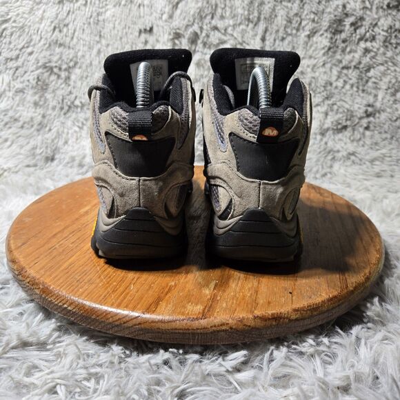 SOLD Merrell Moab 2 Vibram Women Size 6 Waterproof Hiking Boots Mid Top Outdoor - Picture 3 of 12
